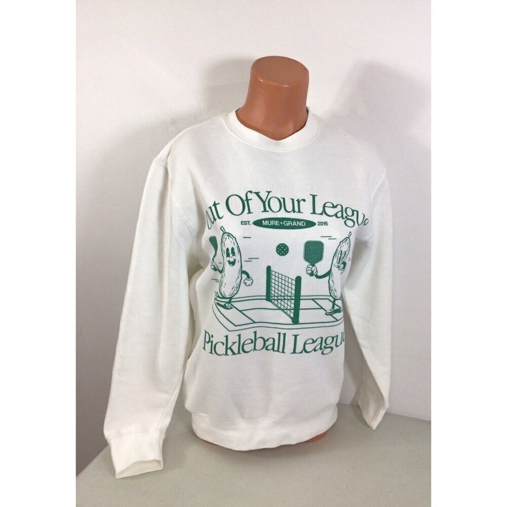 Mûre Grand Pickleball Sweatshirt Out of Your League Womens Small